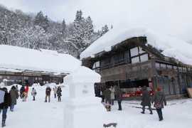 Ouchi-juku Snow Festival
