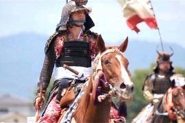 Traditional Horseback Samurai Parade