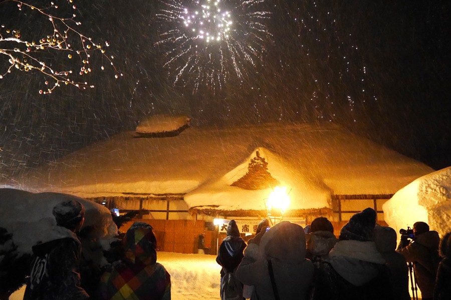 Ouchi-juku Snow Festival