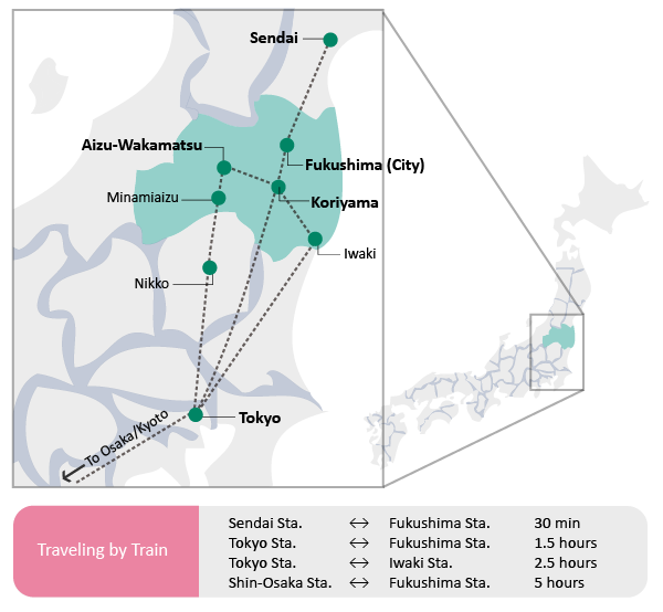 Fukushima Prefecture in Japan